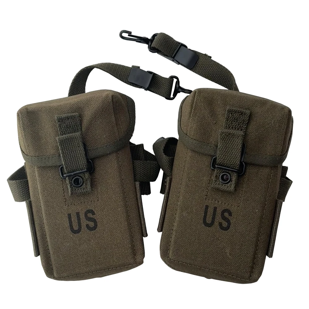 WW2 M1956 Ausrüstungspaket American Soldier Tactical Vietnam War Equipment Kombination Ein Paar Retro M1956 Pack – Detail 10