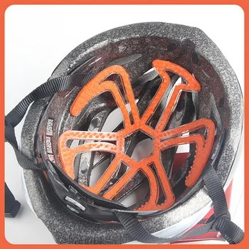 Esnek Kask Anti-deformasyon İç Silikon Ped Havalandırma Kask Astar Pedi Kask Dolgu Motosiklet bisiklet kaskı Aksesuarları