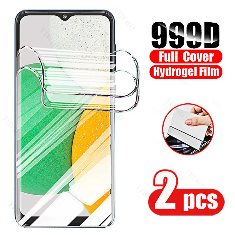 4in1 Screen Protectors Hydrogel Soft Film for Samsung Galaxy A03 Core HD Camera Lens for Sumsung A03Core 6.5