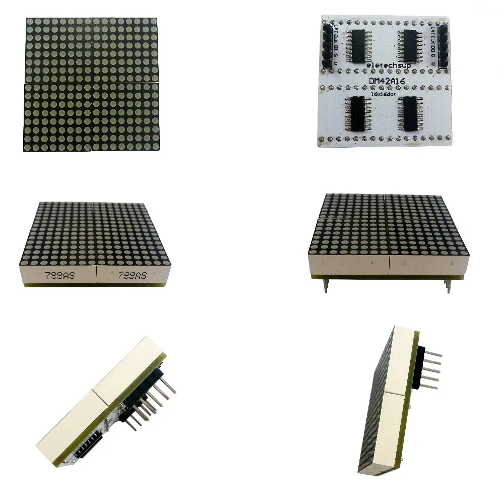 

16x16 Matrix Dot Red Mini LED Display for ARDUINO Sketch - Compatible with MEGA2560 DUE NANO LEONARDO MICRO