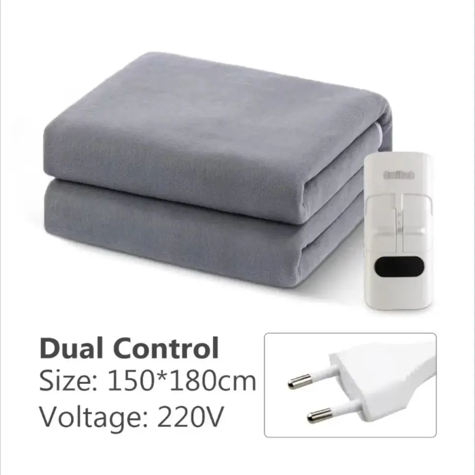 

Electric Blanket 220V Thicken Thermostat Electric Blankets 150x180cm Electric Heating Blanket Winter Body Warmer