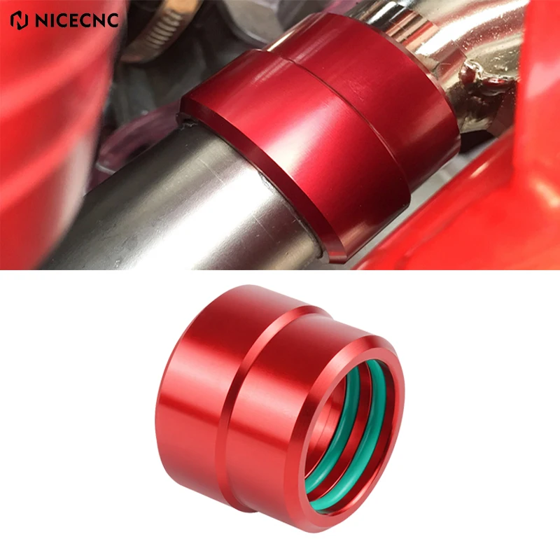 NICECNC For Beta RR 300 RR 250 2020-2024 2023 2022 2021 Motorcycle Exhaust Collar Guard Exhaust System Aluminum