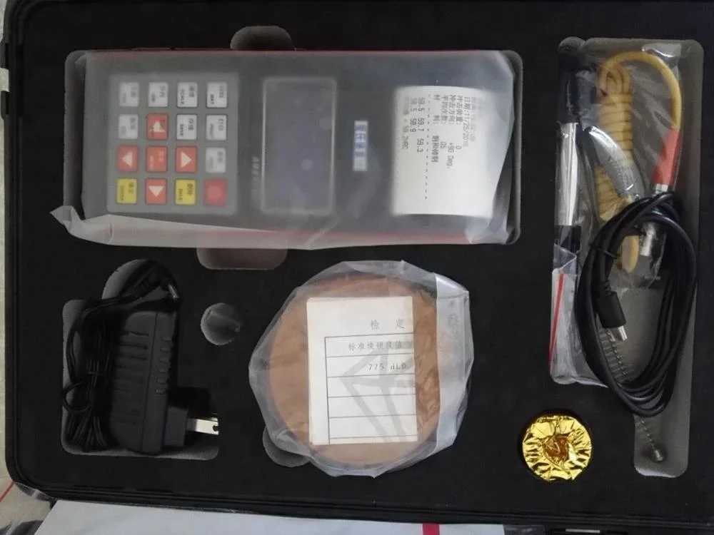 KS520 Stalen draagbare Leeb-hardheidsmeter met printer