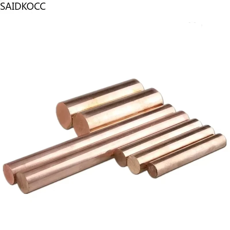 SAIDKOCC 30mm 35mm C5191 Qsn6.5-0.1 phosphor copper stick phosphor bronze rod phosphorous bronze bar phosphorized copper anode