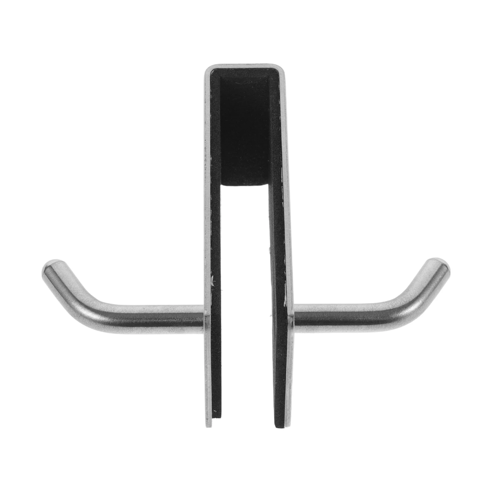 

Сверхмощный крючок для стеклянной двери из нержавеющей стали для ванной комнаты, съемный дырокол, бесплатная вешалка над дверью, органайзер для хранения, стойка