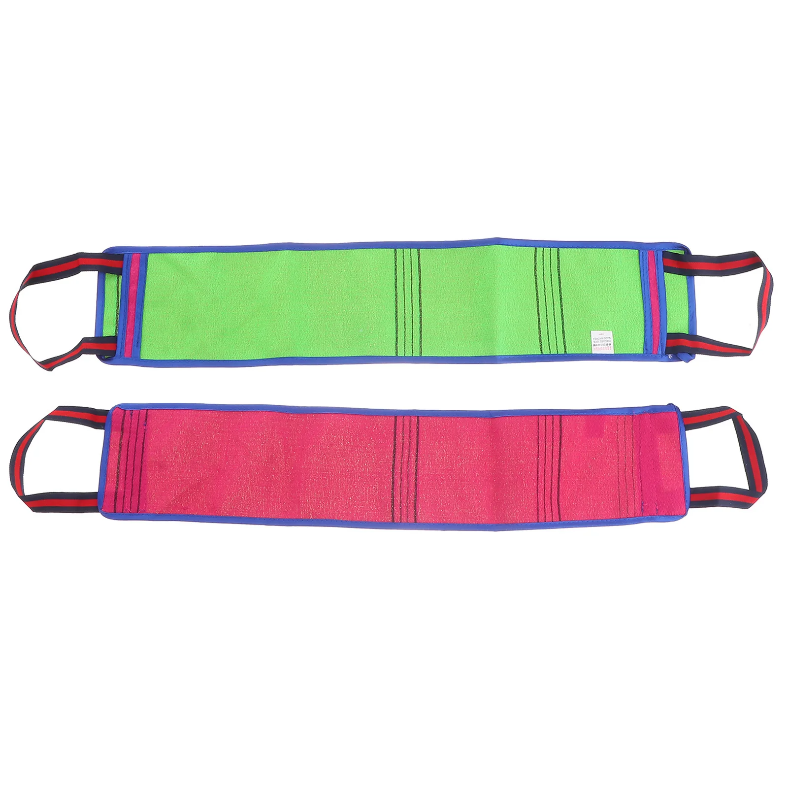 

2pcs Shower Towel Long Bath Strip Exfoliating Wipe Body Cleaning Back Washcloth Practical Bathing Tool Home Bathroom Supply