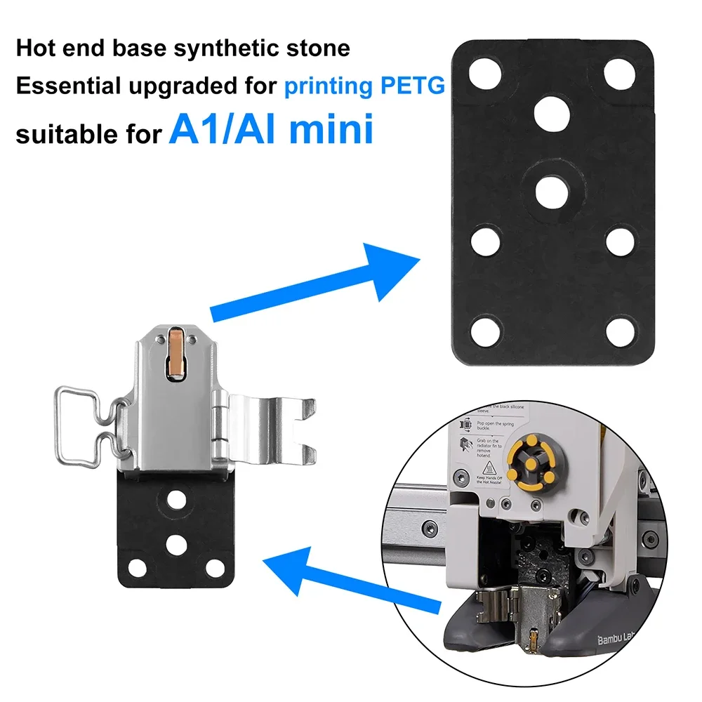 

For BambuLab A1 A1 Mini Hotend Mounting Heating Assembly For BambuLab A1 Mini Zubehör Bambulab A1 Mini Accessories