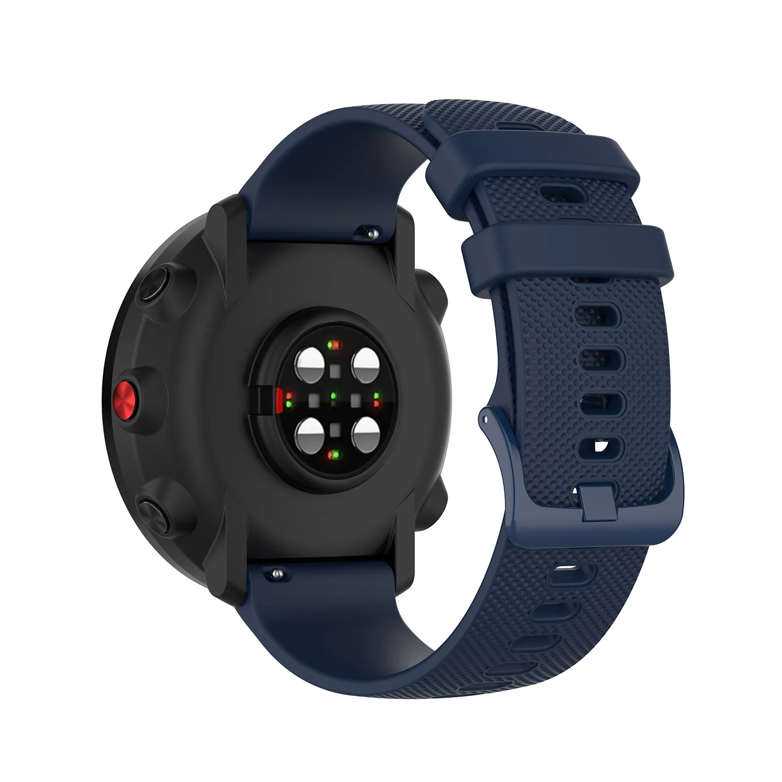 Silikon-Ersatzarmband für Polar Grit X Vantage M M2 Unite Ignite 2 Kompatibles Sportarmband Schwarz – Detail 26