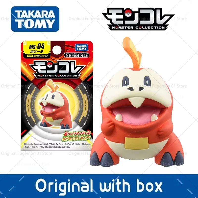 Original TAKARA TOMY Pokemon Floragato Blaziken Quaxly Quaquaval Mega Lucario Figur Spielzeug Sprigatito Meowscarada Modell Puppe Geschenke – Detail 5