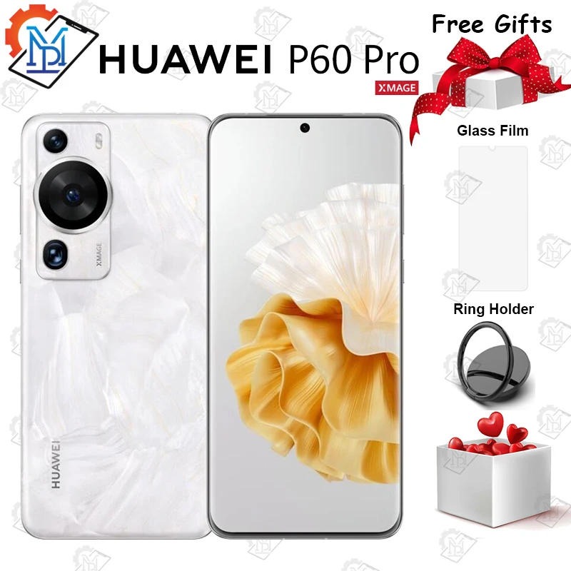 

Original Huawei P60 Pro 6.67 Inches Kunlun Glass Screen Snapdragon 8+ Gen 1 HarmonyOS 3.1 IP68 Waterproof Smartphone