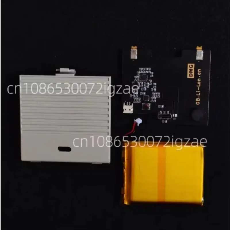 2500mAh Rechargeable Lithium Battery Charging Module For Classic Retro Handheld Game Console Support High Brightness