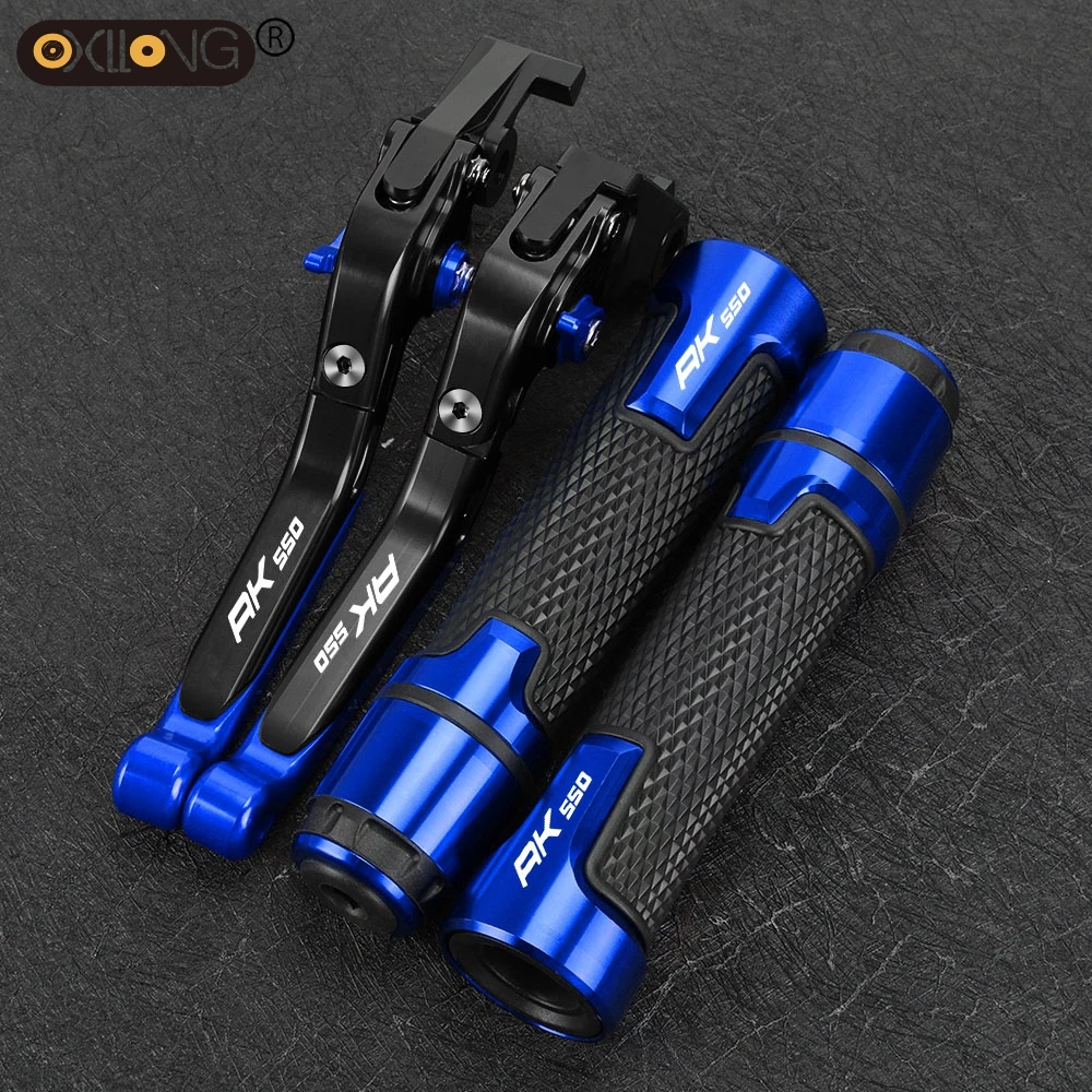 

For KYMCO AK 550 2017-2022 Motorcycle Brake Clutch Levers Handlebar Handle bar Hand Grips ends Motor Accessories Parts