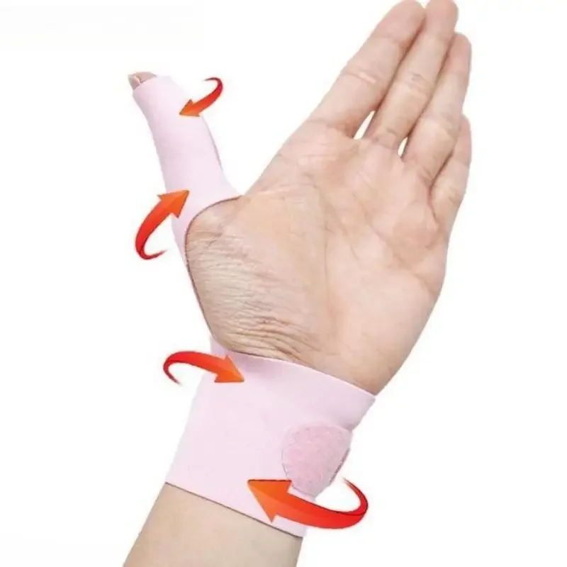 Thumb Wrist Brace Compression Wristband for Arthritis Hand Pain Relief Wrist Protector Support Soft Elastic Thumb Spica Splint