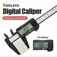 150mm Electronic Digital Caliper Carbon Fiber Dial Vernier Caliper Gauge Micrometer Measuring Tool Digital Ruler