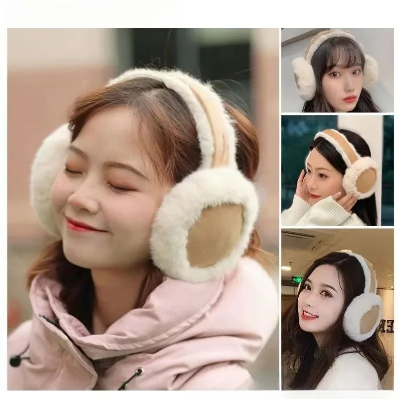 Classic Fashion Ear Muffs Unisex Ear Warmer Winter Outdoor Sport Earmuffs for Women Korean Style Cute Accessories