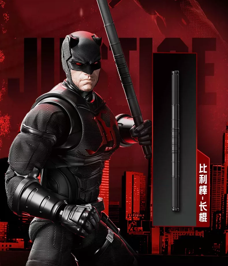 BLOKEES Authentische Marvel-Bausteine, Beyond Edition Daredevil, bewegliche Figur, zusammengebautes Modell, Figuren, Spielzeug, Geschenke – Detail 12