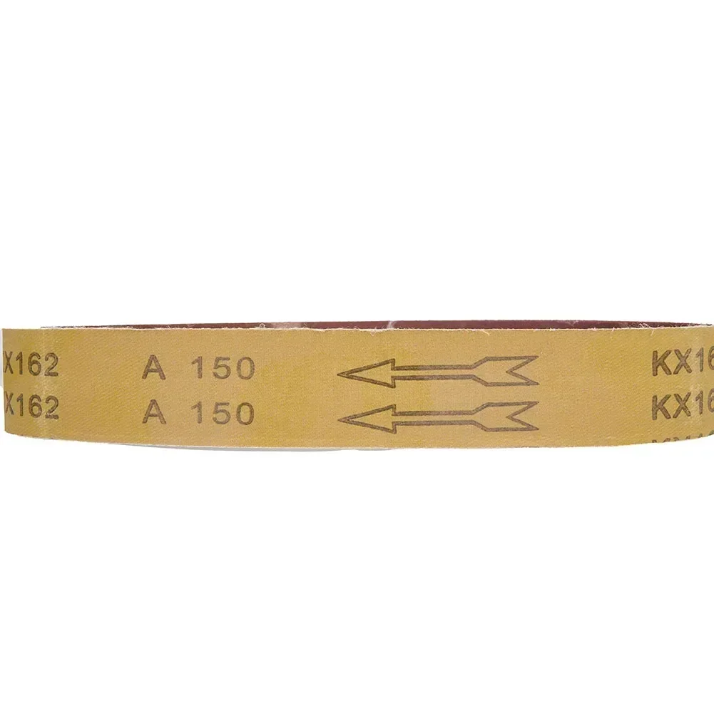 10Pcs Schleifband 40x680mm Schleifbänder Schleifpapier Band Kurbelwelle Polieren Gürtel Für Elektrische Band Schleifmaschine Sander