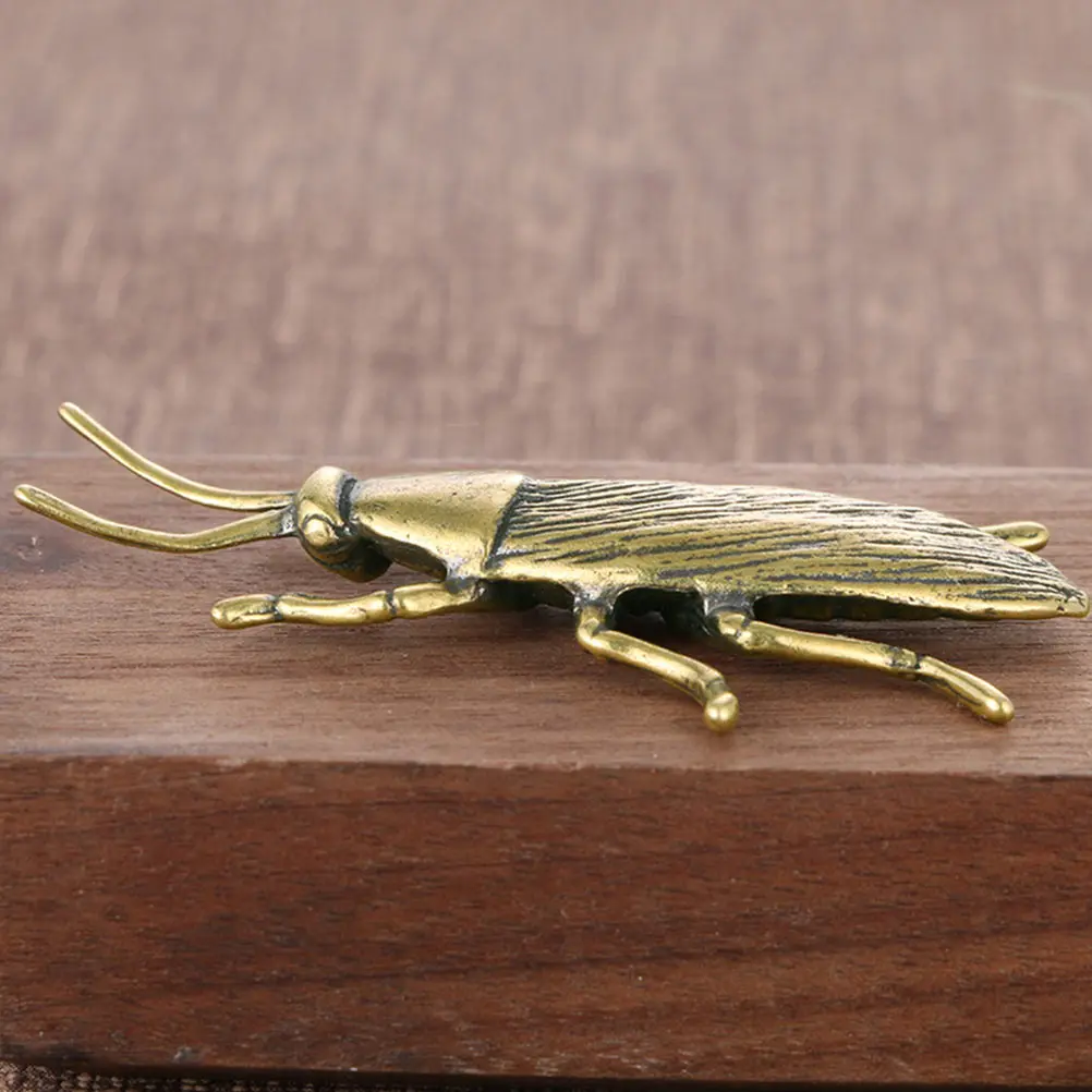 

Brass Craft Insect Decor Exquisite Desktop Ornament Compact Size Design Novelty Gift for Festival Brass Adornment