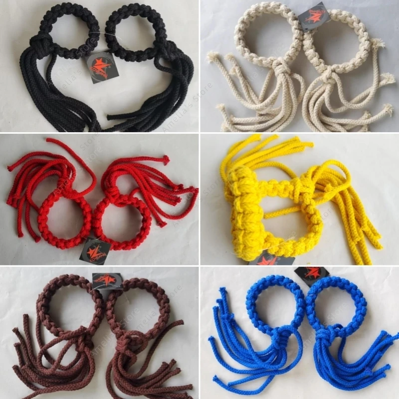 شارات الملاكمة التايلاندية Prajiad التقليدية التايلاندية الملاكمة القتال التدريب حبل سوار Muaythai الذراع الفرقة اكسسوارات متعدد الألوان