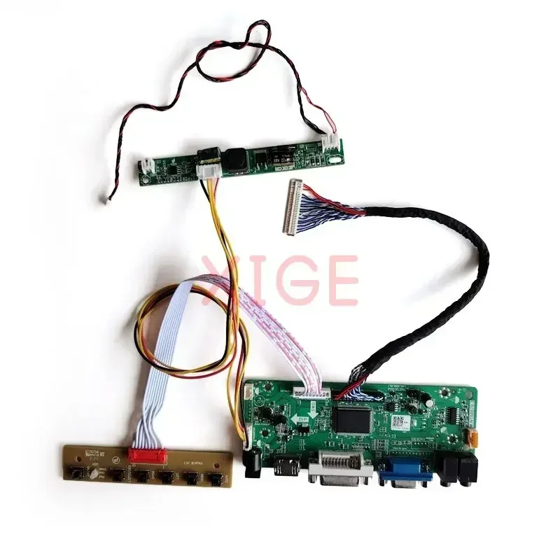 Para M215HCA M215HCJ M215HJJ M215HNE Placa controladora de controlador 21,5 "1920*1080 Kit DIY LVDS pantalla Compatible con HDMI de 30 pines DVI VGA