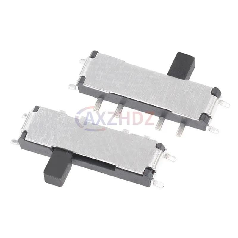 10PCS MSK-12C03-07 1P2T 8Pin Toggle Switch Micro SMD ON-OFF-ON Side Adjustment Switch Handle Length 1.5mm SMT