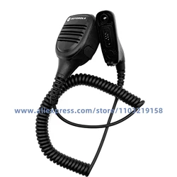 Muslimex Peaker Mic microfono per Motorola APX6000 APX7000 APX2000 DP3400 DP3600 DP4400 DP4800 DGP6150 DP4801 DGP8550e DGP5550