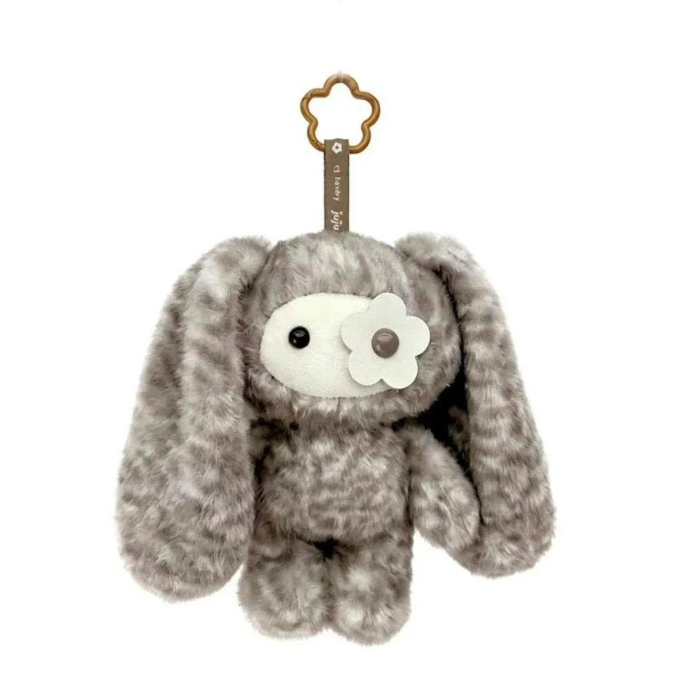 Niedlicher Juju-Kaninchen-Plüsch-Schlüsselanhänger, Blumenauge-Häschen, Stoffpuppe, Kawaii Langohren-Tierchen, Taschenanhänger, Autoschlüsselanhänger, Spielzeug, Geschenk für Mädchen – Detail 24