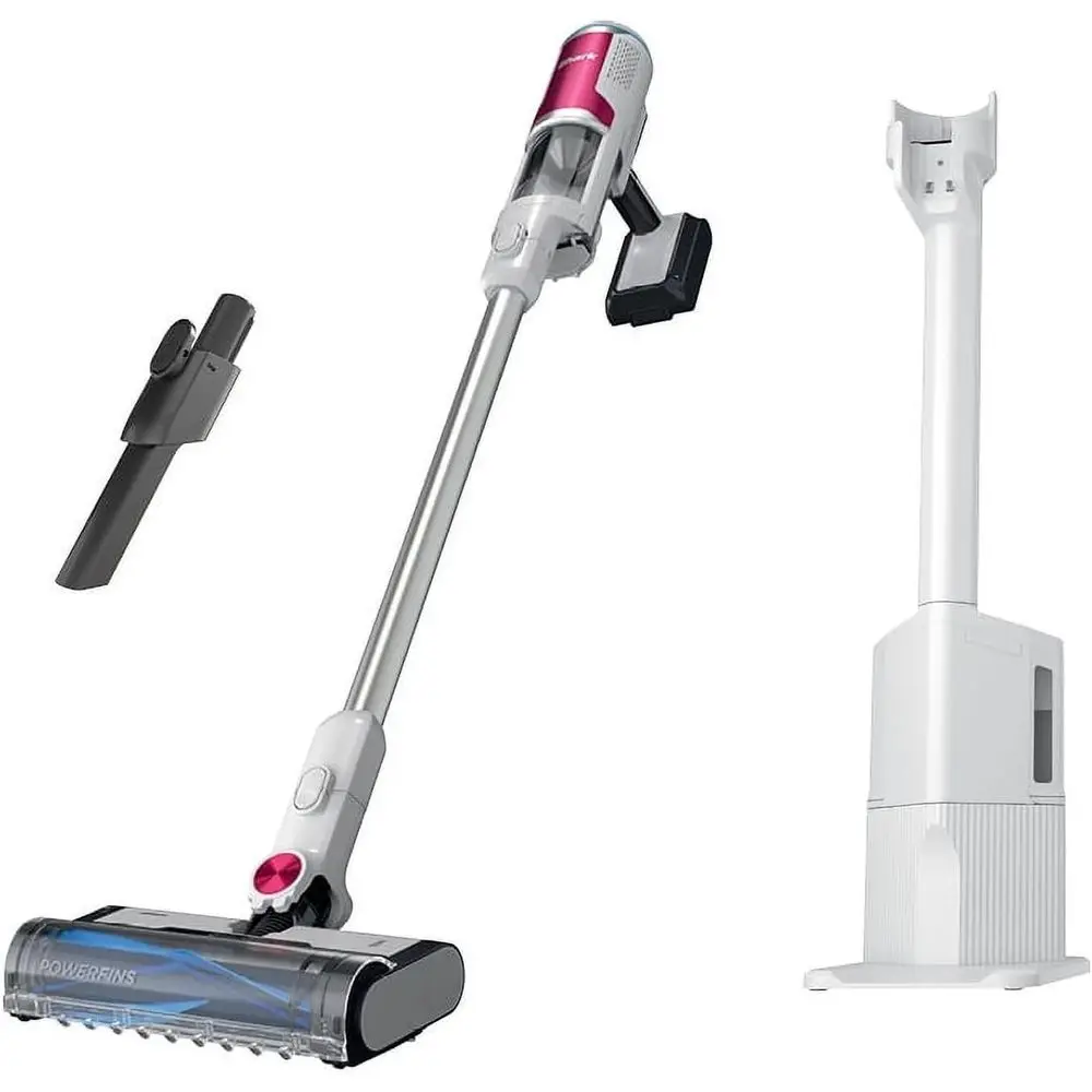 

Беспроводной пылесос Clean & Empty с функцией автоматической очистки, самоочищающаяся щетка, HEPA-фильтр, мощное всасывание, компактный и легкий.