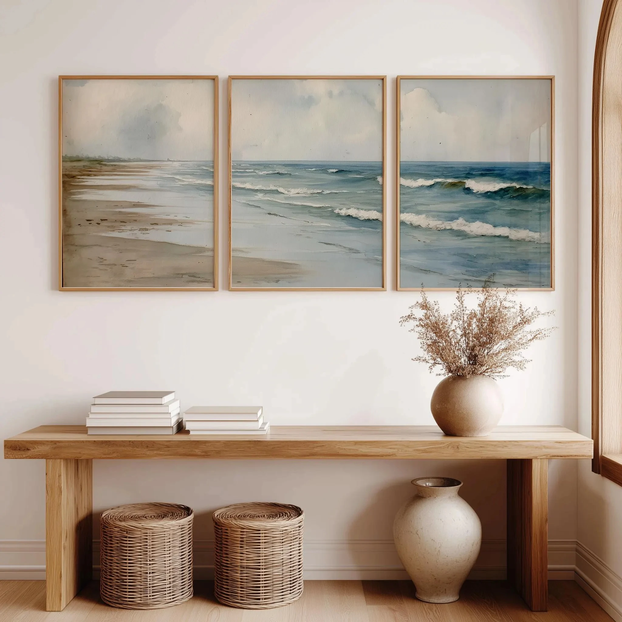 Conjunto de Arte em Tela de Pr - Home Fragrance Ocean Breeze avaliação e preço