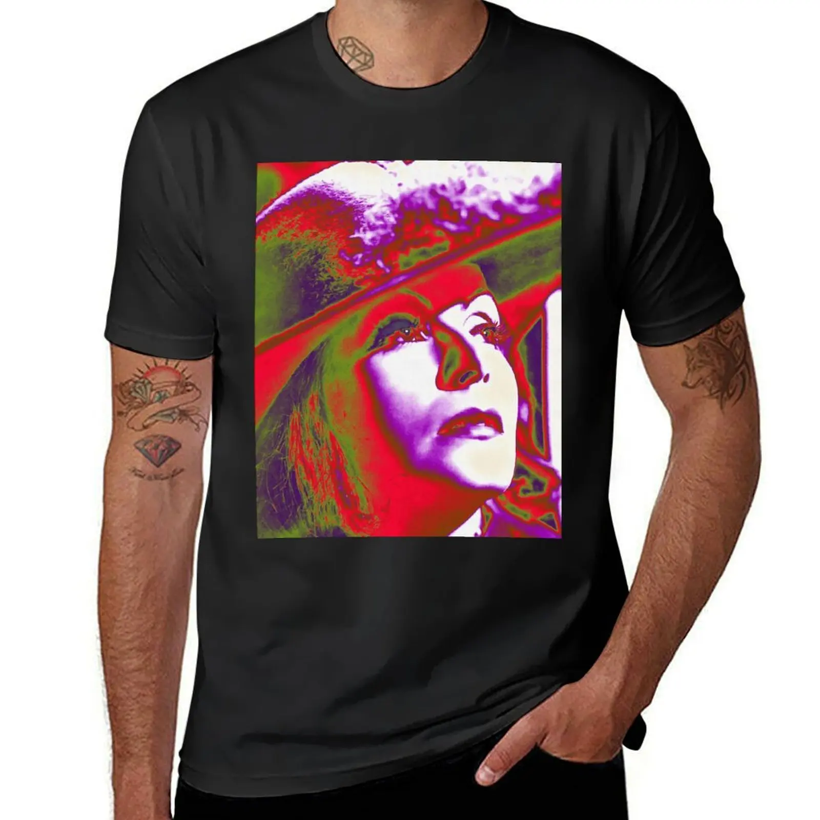 

Greta Garbo in Queen Christina T-Shirt Aesthetic clothing plus size tops customs men t shirt