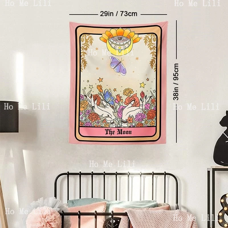 Tarot Tapestry Magic Hand Astrology Divination Tapestry Wall Hanging For Room