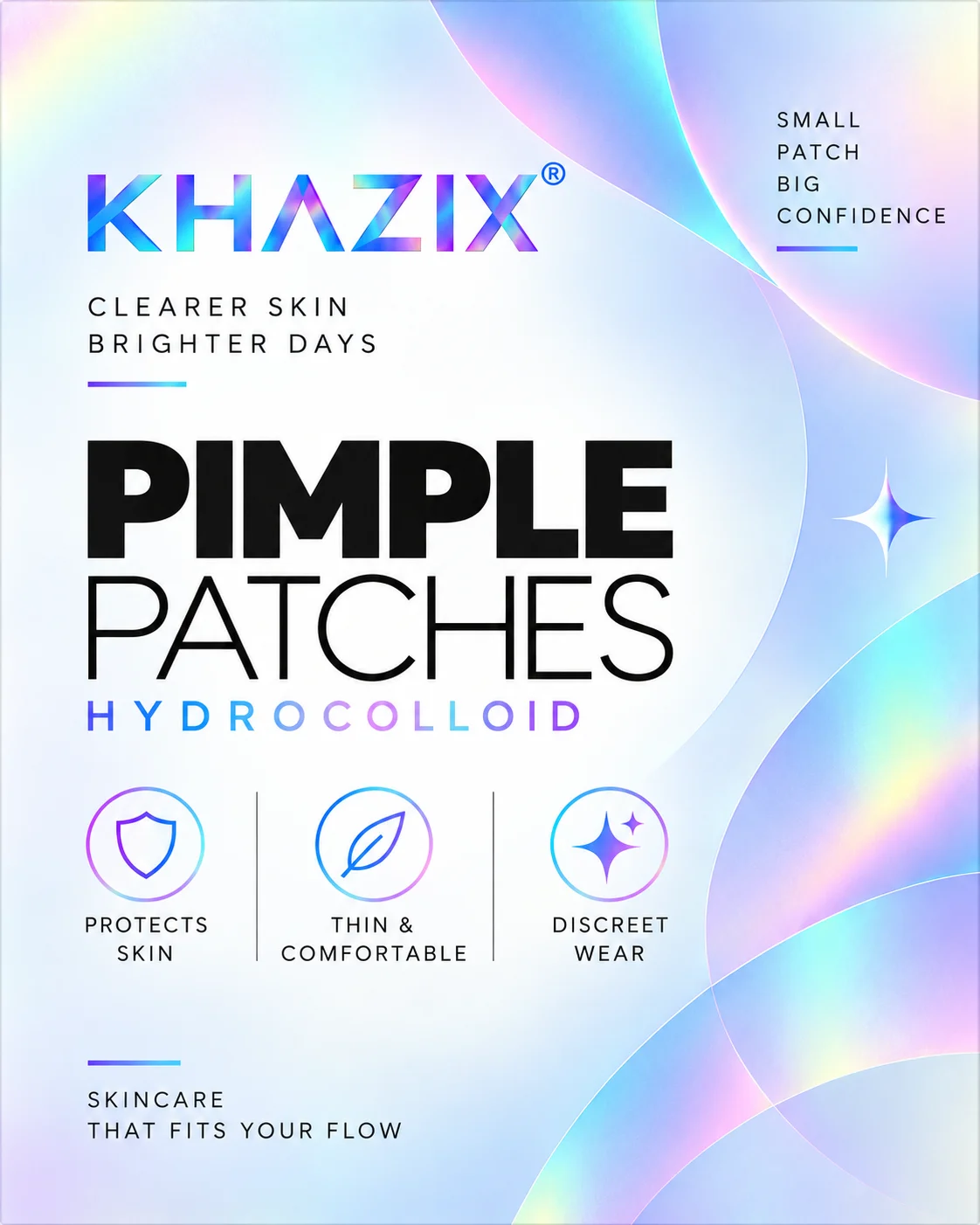 720pcs Acne Pimple Patch 2 Size Invisible Spot Cover