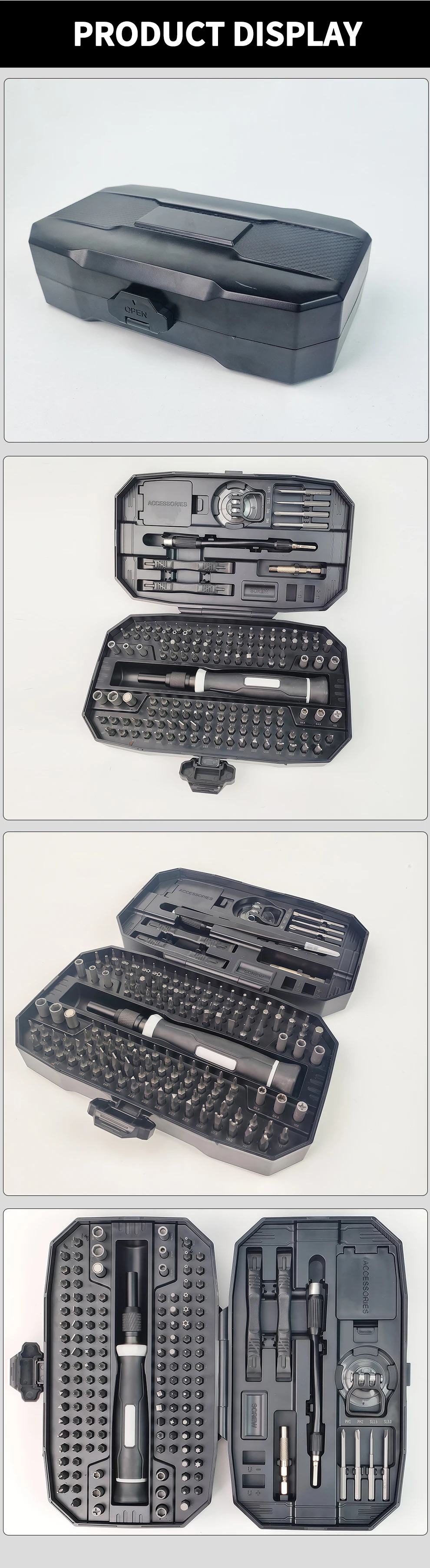 152 in 1 Precision Magnetic Manual Screwdriver Set, Professional Repair Kit for Laptop PC Phone Game Console Watch, T5 T6 Torx T&I Online Store