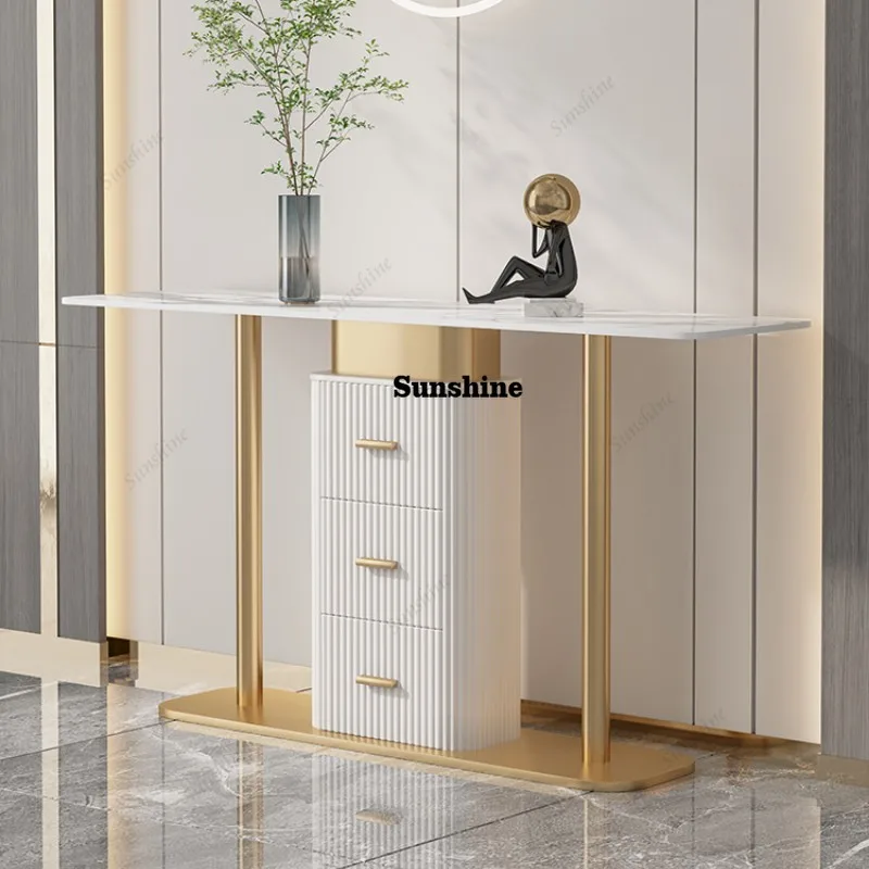 

Luxury Entryway Console Tables Modern Design Living Room Italian Console Tables With Drawers Storage Console Entrée Furniture