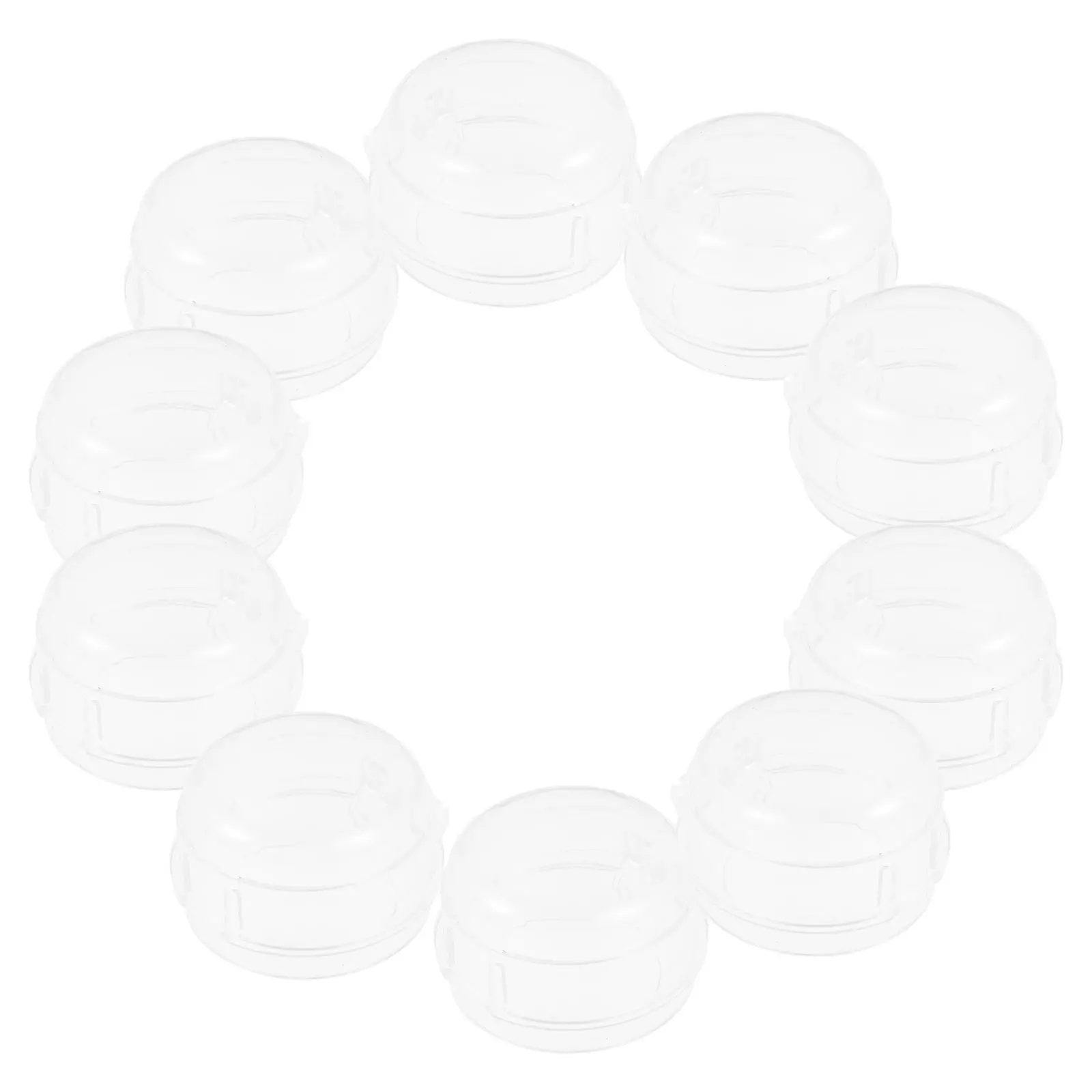 10 قطعة غطاء مقبض الموقد العالمي حراس السلامة لحماية الطفل رؤية واضحة مقبض الموقد يغطي لسلامة الطفل #1