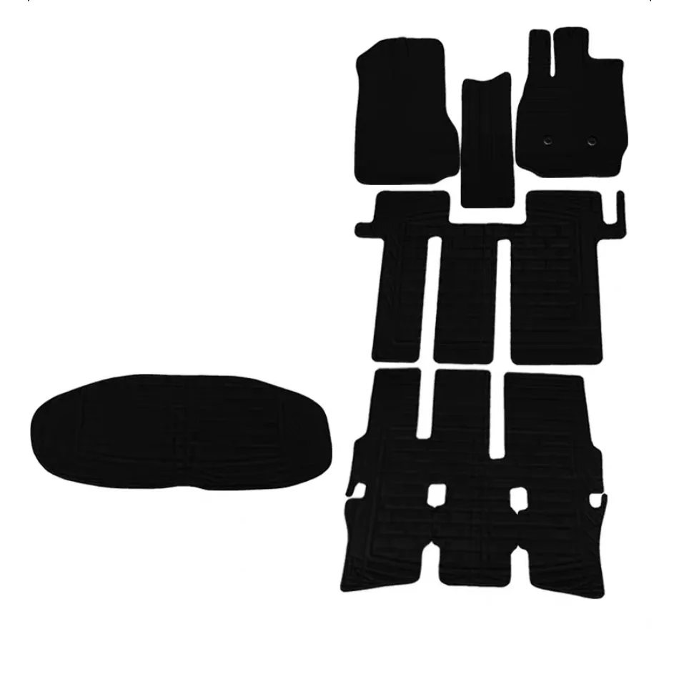 

Высококачественный водонепроницаемый 8-местный правый автомобильный напольный коврик из ТПЭ, полный набор открытых ковриков для ног для Tota Noah 70 Series 10-13