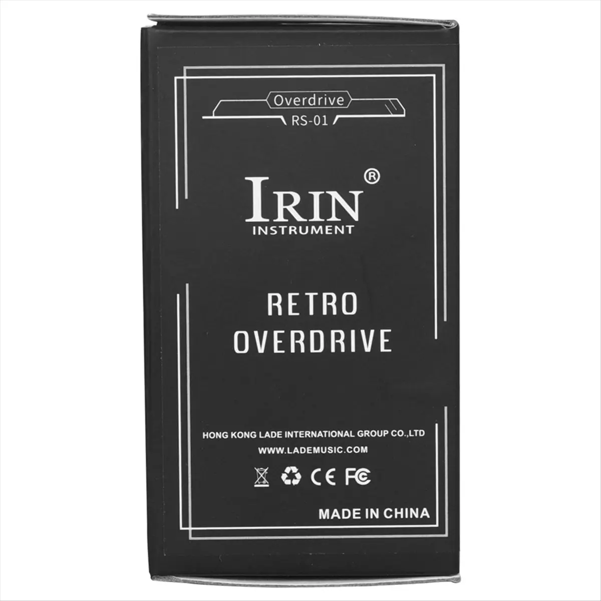 A61P IRIN Effect Electric Guitar Effect Pedal True Bypass Pedal Metal Casing Guitar Accessories(ULTRA DRIVE)