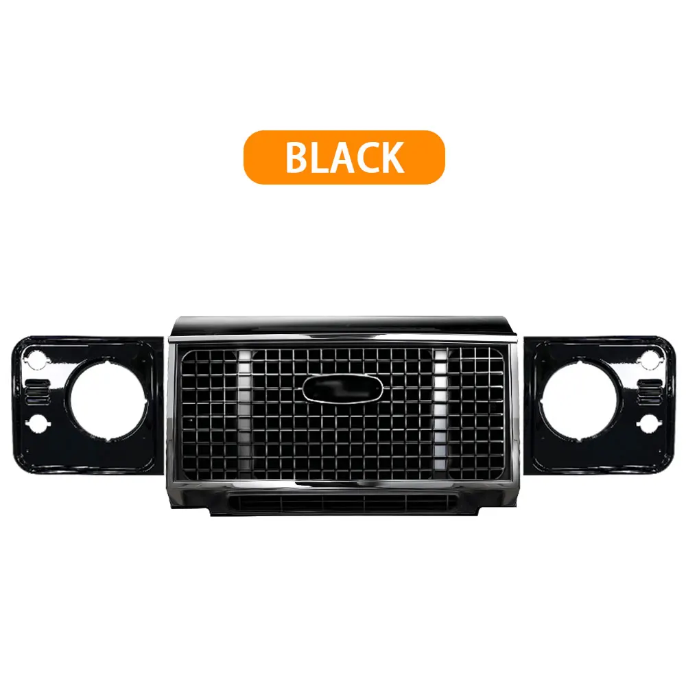 Racing Grills Voor Land Rover Defender 90 110 130 1990-2016 Accessoires Voorbumper Grille Auto-onderdelen Auto styling