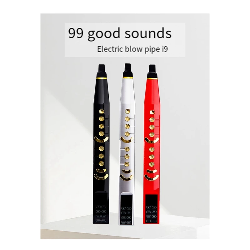 I9 Mini Saxophone, Digital Wind Instrument, 99 Tone Mini Electronic Wind Instrument Set, Built 10W Hifi Speaker