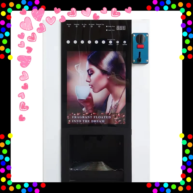 Customized Office Drinking Milk Tea Maker Automatic Commercial Instant Coffee Maker Your Best Choice