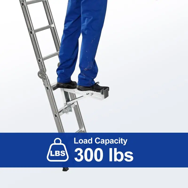 Adjustable Extension Ladder Jack Adjustable Safe Ladder Jacks High Load-Bearing Ladder Accessories for Efficient Work