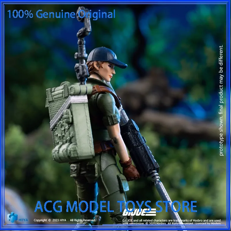 HIYA 미니 시리즈 1/18 특수부대 미스 제이 슈퍼 액션 인형