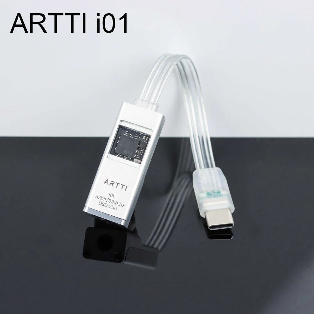 ARTTI i01 Portable USB Audio Decoder Headphone Amplifier Headphone Adapters CS43198 USB CT7601CR Chip Decoder Type-c to 3.5mm