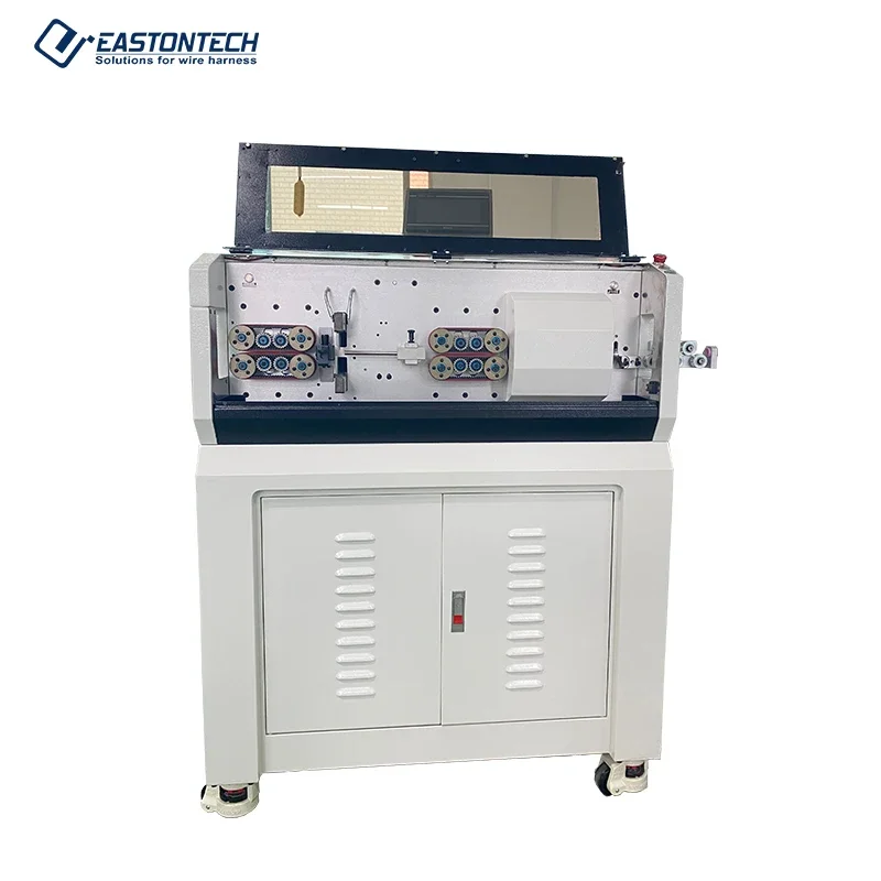 EW-05A+ Full Automatic Cable Cutting And Stripping Machine Multi-layer Rotary Wire Stripper For Cable Manufacturing Equipment