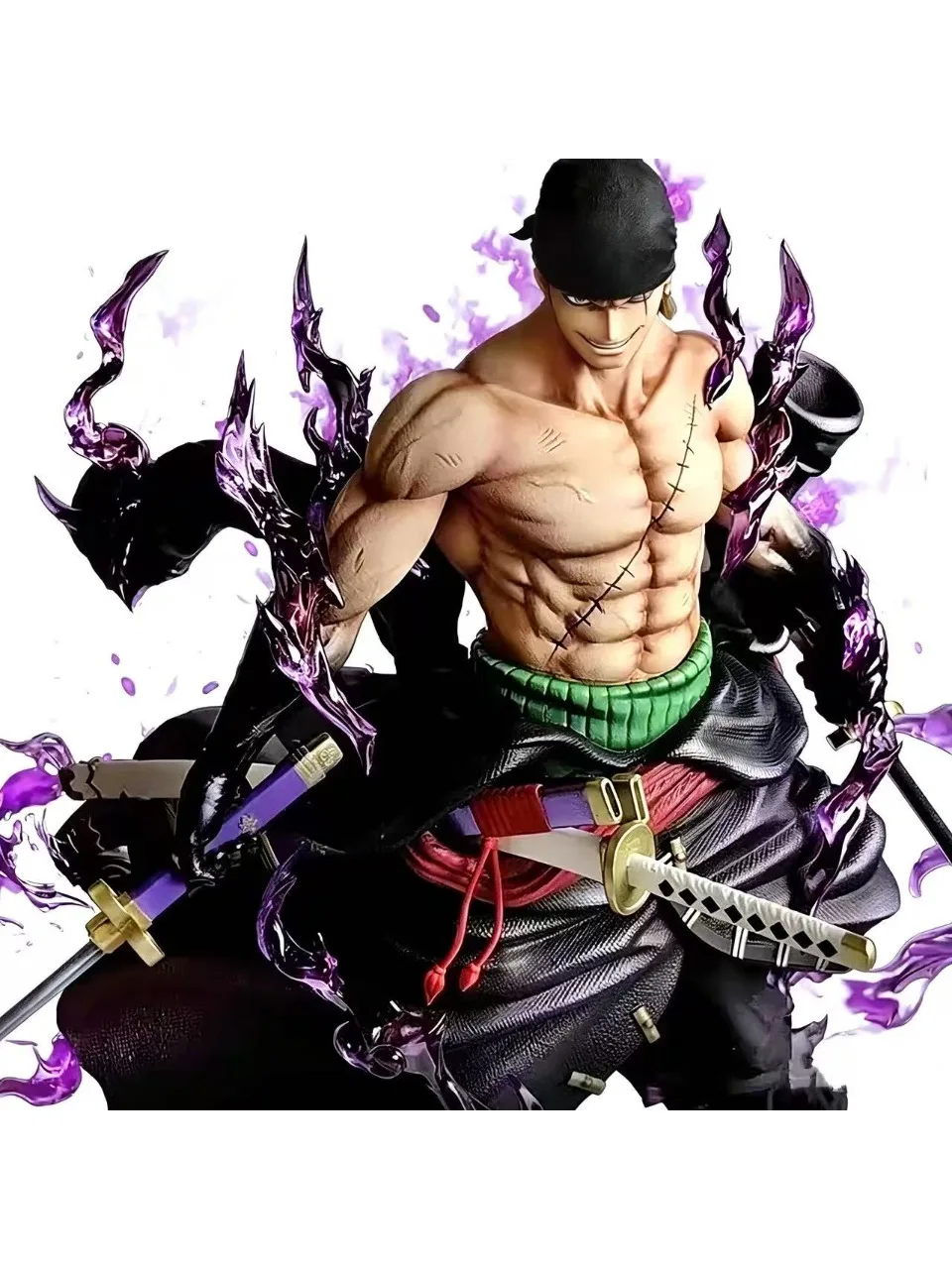 Neue One Piece Zoro Figuren Sky Painting Roronoa Zoro Actionfiguren Anime PVC Sammlermodelle Spielzeug Desktop-Dekoration Geschenke
