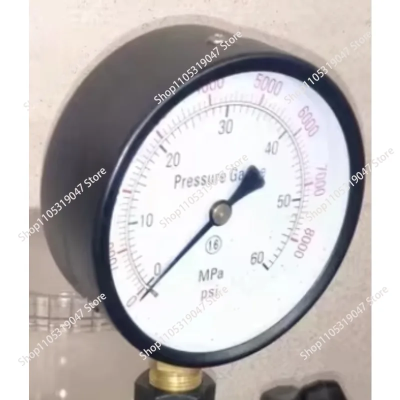 0-60MPa 0-8000Psi Pressure Gauge for S60H Diesel Injector Nozzle Tester Tool