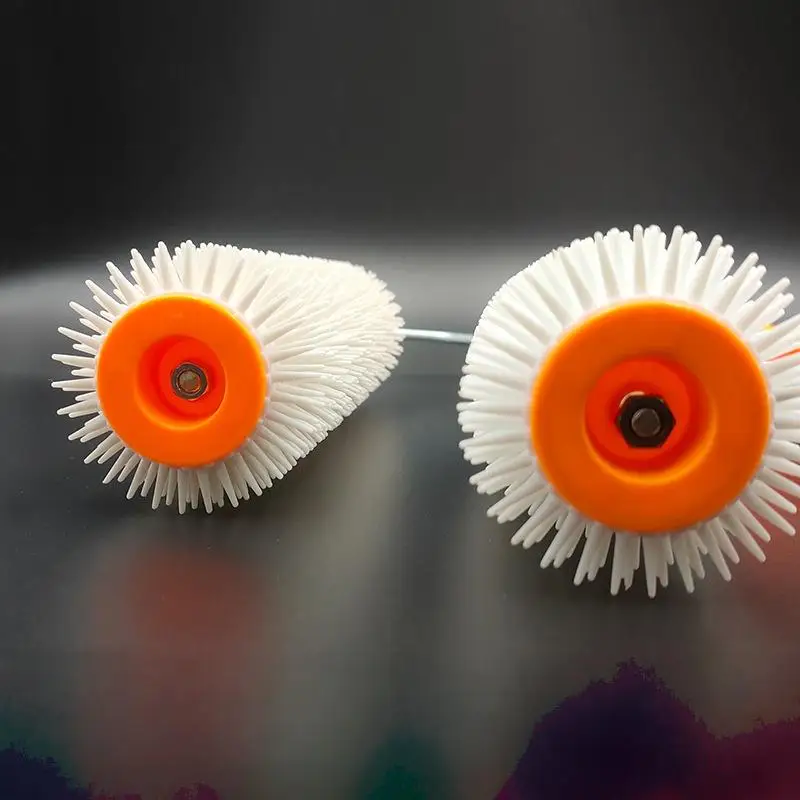 1PC 10/16/24CM Defoaming Drum Brush Spike Roller Latex Floor Self Compound Roller Leveling Screed Spiked Roller Paint Brush Roll