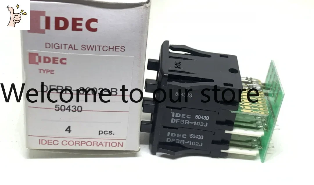 

2026.4 IDEC и DIP-переключатель Quan DFBR-3203-B, 3-позиционный, интегрированный