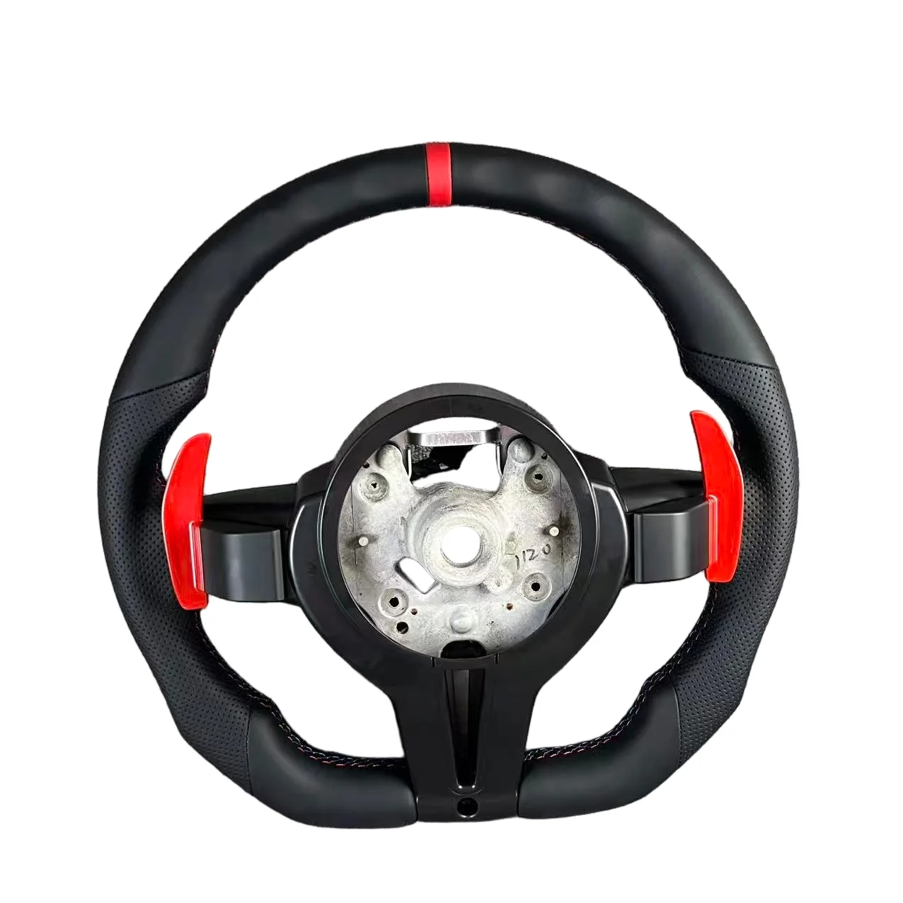 Wholesale leather interior steering wheel auto parts for BMW F10 F20 F30 F32 F36 F80 M3 M4 M5 M6 E70 E90 E91