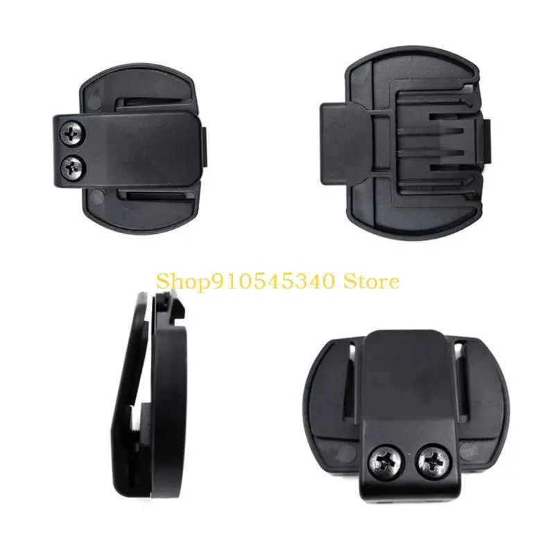 U2JA Helmet Intercom Clip Bracket for V6 Motorcycle Bluetooth-compatible Headset